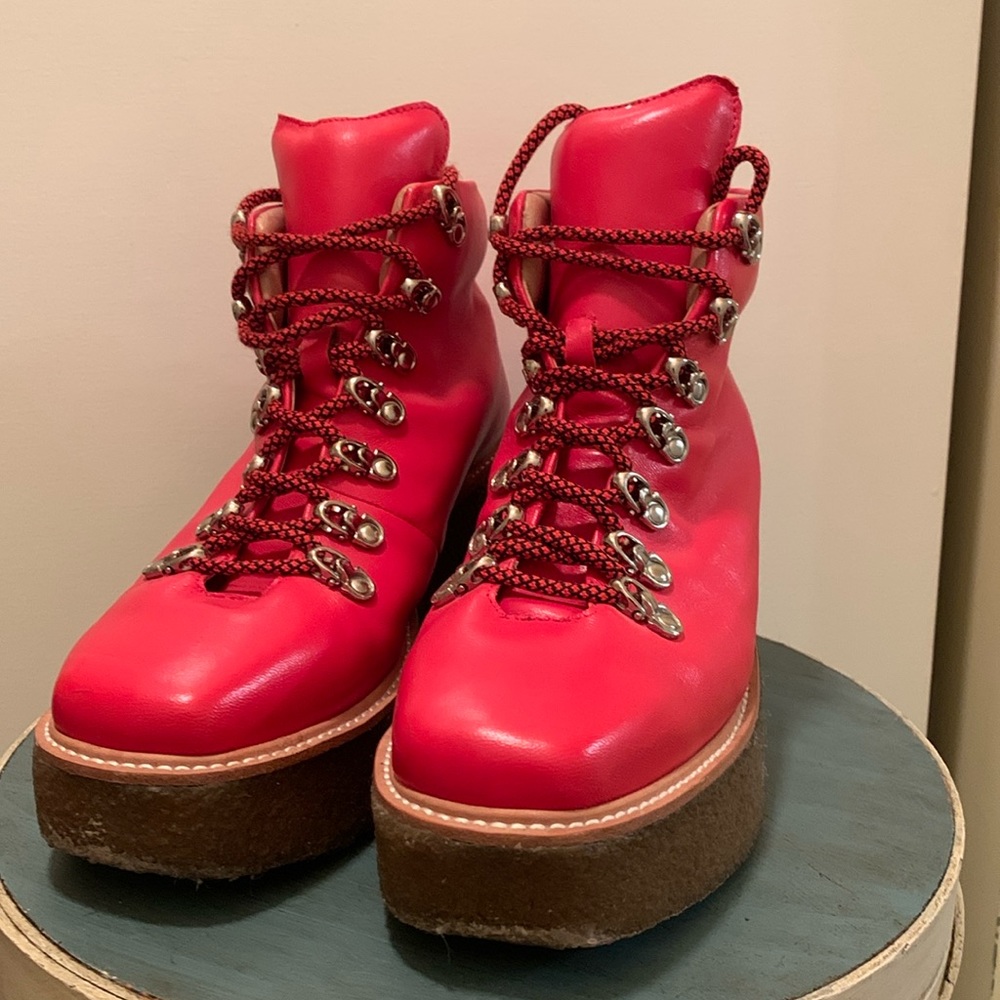 Free People + Jeffrey Campbell Hiker Platform Boots